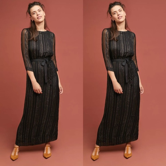 Anthropologie Dresses & Skirts - Anthropologie Amelie Striped Maxi Dress
